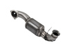 HJS Edelstahl Ø65mm Downpipe mit Kat Peugeot 207