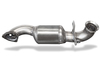 Peugeot RCZ HJS Downpipe mit Kat Ø65mm