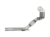 HJS Edelstahl Ø76mm Downpipe mit Kat Seat Leon 5F inkl. Cupra