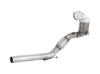 HJS Edelstahl Ø76mm Downpipe mit Kat Skoda Octavia RS und 1.8l Typ 5E