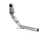 HJS Edelstahl Ø76mm Downpipe mit Kat Skoda Octavia RS und 1.8l Typ 5E