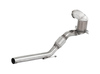 HJS Edelstahl Ø70mm Downpipe mit Kat Skoda Superb 3 Typ 3V 2.0l TSI 162kW