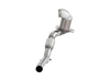 HJS Edelstahl Ø70mm Downpipe mit Kat Skoda Superb 3 Typ 3V 2.0l TSI 162kW