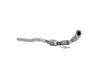 HJS Edelstahl Ø70mm Downpipe mit Kat VW Golf 6 GTI inkl. 1.8l
