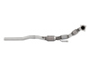 HJS Edelstahl Ø70mm Downpipe mit Kat VW Golf 6 GTI inkl. 1.8l