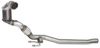 HJS Edelstahl Ø76mm Downpipe mit Kat VW Passat B8 2.0l 4motion
