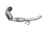 HJS Edelstahl Ø70mm Downpipe mit Kat VW Polo GTI Typ 6C 1.8l ab 2014