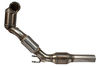 HJS Edelstahl Ø76mm Downpipe mit Kat VW Polo GTI Typ AW 2.0l Bj. 2017-2018