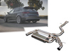 Hurricane V2 Edelstahl Duplex Sportauspuff-Komplettanlage ab Kat mit Klappensteuerung Ø89mm Audi RS3 8V Sportback Facelift inkl. Endrohrsatz nach Wahl