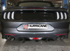 Hurricane V2 Edelstahl Duplex Sportauspuff-Komplettanlage ab Kat mit Klappensteuerung Ø89mm Ford Mustang 6 5.0l GT Facelift inkl. Endrohrsatz nach Wahl