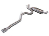 Hurricane V2 Edelstahl Duplex Sportauspuff-Komplettanlage ab Kat mit Klappensteuerung Ø89mm Audi RS3 8V Sportback Facelift inkl. Endrohrsatz nach Wahl