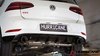 Hurricane V3 Edelstahl Duplex Sportauspuff-Komplettanlage ab Kat mit Klappensteuerung Ø89mm VW Golf 7 GTI Facelift 230PS inkl. Endrohrsatz nach Wahl