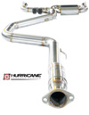 Hurricane V2 Edelstahl Duplex Sportauspuff-Komplettanlage ab OPF mit Klappensteuerung Ø89mm Hyundai I30N inkl. Performance Fastback Typ PD inkl. Endrohrsatz nach Wahl