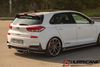 Hurricane V2 Edelstahl Duplex Sportauspuff-Komplettanlage ab OPF mit Klappensteuerung Ø89mm Hyundai I30N inkl. Performance Schrägheck Typ PD inkl. Endrohrsatz nach Wahl