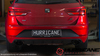 Hurricane V1 Edelstahl Duplex Sportauspuff-Komplettanlage ab Kat mit Klappensteuerung Ø89mm Seat Leon ST Cupra 300 4Drive Typ 5F Bj. 2017-2018 inkl. Endrohrsatz nach Wahl