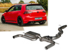 Hurricane V2 Edelstahl Duplex Sportauspuff-Komplettanlage ab Kat mit Klappensteuerung Ø89mm VW Golf 7 R VorFacelift inkl. Endrohrsatz nach Wahl