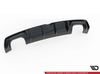 Maxton Heckeinsatz Diffusor schwarz glanz für Audi S3 8V Limousine VFL
