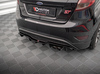 Maxton Heckeinsatz Diffusor schwarz glanz für Ford Fiesta ST MK7
