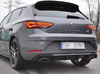 Maxton Heckeinsatz Diffusor schwarz glanz V1 für Seat Leon Cupra Facelift Typ 5F