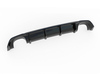 Maxton Heckeinsatz Diffusor schwarz glanz für Seat Leon Cupra Typ 5F (2014-2016)