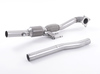 Milltek Edelstahl Ø76mm Downpipe mit 200-Zeller Renn-Kat inkl. Drehmomentstütze Audi A3 8P 1.8l 2.0l inkl. S3