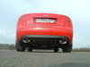 Milltek Edelstahl Duplex Racing-Komplettanlage ab Kat Audi A4 B7 2.0l TFSI quattro je 100mm rund doppelwandig abgeschrägt (Mod. mit Schaltgetr.)