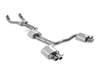 Milltek Edelstahl Duplex Sportauspuff-Komplettanlage ab Kat Audi RS4 B8