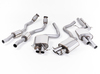 Milltek Edelstahl Duplex Sportauspuff-Komplettanlage ab Kat Audi RS5 B8