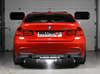 Milltek Edelstahl Duplex Sportauspuff-Komplettanlage ab Kat BMW 3er F30 328i M Sport Automatik je 90mm rund doppelwandig abgeschrägt