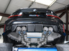 Milltek Edelstahl Duplex Sportauspuff-Komplettanlage ab OPF BMW M3 inkl. Competition G80 je 2x115mm rund doppelwandig abgeschrägt Titan matt