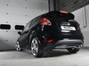 Milltek Edelstahl Racing-Komplettanlage ab Kat Ford Fiesta ST Mk7 2x80mm rund doppelwandig abgeschrägt