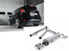 Milltek Edelstahl Racing-Komplettanlage ab Kat Ford Fiesta ST Mk7 2x80mm rund doppelwandig abgeschrägt