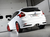 Milltek Edelstahl Sportauspuff-Komplettanlage ab Kat Ford Focus 3 ST 2x100mm rund doppelwandig abgeschrägt