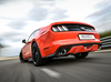 Milltek Edelstahl Duplex Sportauspuff-Komplettanlage ab Kat Ford Mustang 6 Coupe 2.3l Ecoboost je 100mm rund doppelwandig abgeschrägt