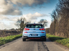 Milltek Edelstahl Duplex Sportauspuff-Komplettanlage ab Kat Hyundai i30 N Performance (Bj. 2017-2018) je 115mm rund doppelwandig abgeschrägt
