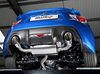 Milltek Edelstahl Duplex Sportauspuff-Komplettanlage ab Kat Subaru BRZ je 115mm rund doppelwandig abgeschrägt