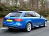 Milltek Edelstahl Duplex Sportauspuff-Komplettanlage ab Kat Audi S4 B8 Bj.2008-2011 je 2x80mm rund doppelwandig abgeschrägt