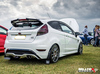 Milltek Edelstahl Racing-Komplettanlage ab Kat Ford Fiesta ST Mk7 2x80mm rund doppelwandig abgeschrägt