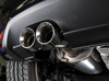 Milltek Edelstahl Sportauspuff-Komplettanlage ab Kat VW Polo 6R 1.4l GTI 2x80mm rund doppelwandig abgeschrägt