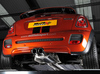 Milltek Edelstahl Racing-Komplettanlage ab Kat Mini R56 R57 R58 R59 Cooper S 2x80mm rund doppelwandig abgeschrägt