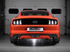 Milltek Edelstahl Duplex Sportauspuff-Komplettanlage ab Kat Ford Mustang 6 Coupe 2.3l Ecoboost je 100mm rund doppelwandig abgeschrägt