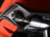 Milltek Edelstahl Duplex Sportauspuff-Komplettanlage ab Kat Ford Mustang 6 Coupe 2.3l Ecoboost je 100mm rund doppelwandig abgeschrägt