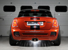Milltek Edelstahl Racing-Komplettanlage ab Kat Mini R56 R57 R58 R59 Cooper S 2x80mm rund doppelwandig abgeschrägt