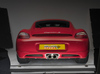 Milltek Edelstahl Racing-Komplettanlage inkl. Kat-Ersatz Porsche Cayman S Typ 987 2x90mm rund doppelwandig abgeschrägt