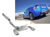 Milltek Edelstahl Duplex Sportauspuff-Komplettanlage ab Kat Subaru BRZ je 115mm rund doppelwandig abgeschrägt