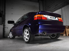 Milltek Edelstahl Sportauspuff-Komplettanlage ab Kat VW Corrado 1.8l G60 104x80mm oval eingerollt abgeschrägt