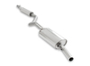 Milltek Edelstahl Sportauspuff-Komplettanlage VW Golf 1 GTI 60mm rund scharf gerade