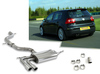 Milltek Edelstahl Sportauspuff-Komplettanlage ab Kat (SuperSound-Version) VW Golf 5 inkl. GTI 2x80mm rund eingerollt abgeschrägt