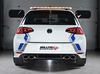 Milltek Edelstahl Duplex Sportauspuff-Komplettanlage ab Kat VW Golf 7 R VFL je 2x118x83mm oval eingerollt abgeschrägt