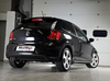 Milltek Edelstahl Sportauspuff-Komplettanlage ab Kat VW Polo 6R 1.4l GTI 2x80mm rund doppelwandig abgeschrägt
